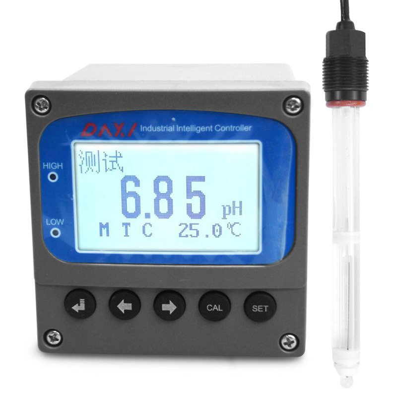 PC9965+DX100 Hot Selling Water Analyzers Online Ph Controller With Rs485 Ralay Out - copy