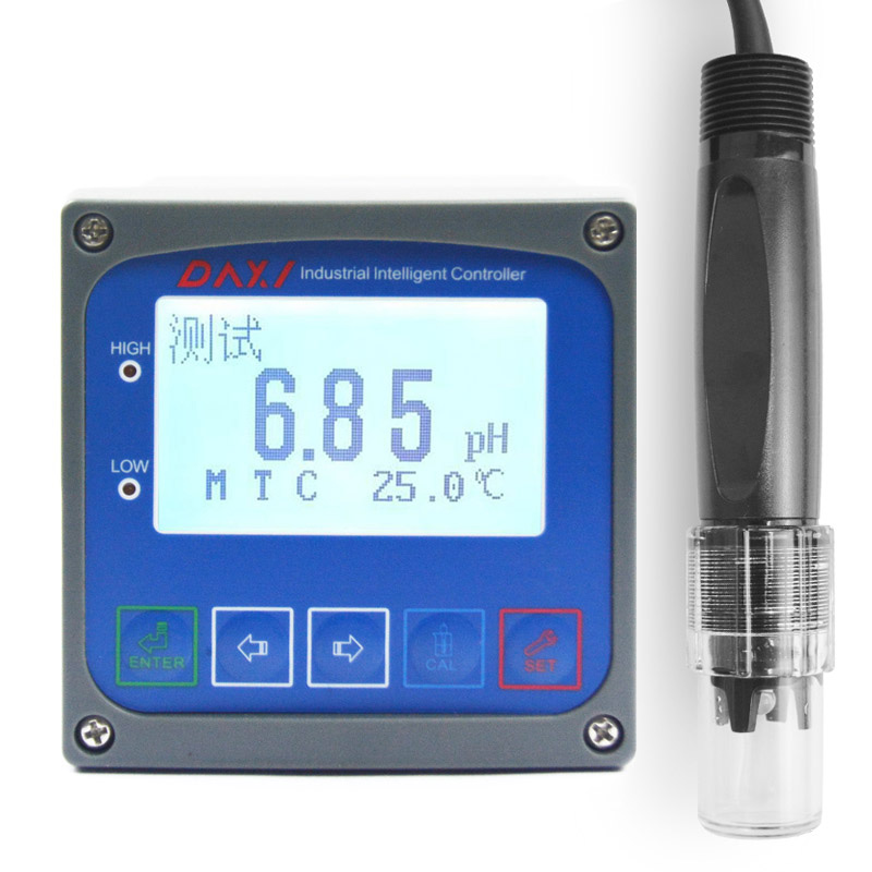 PC9966+DX350 Industrial Online Digital Waterproof Meter Ph Orp Controller - copy