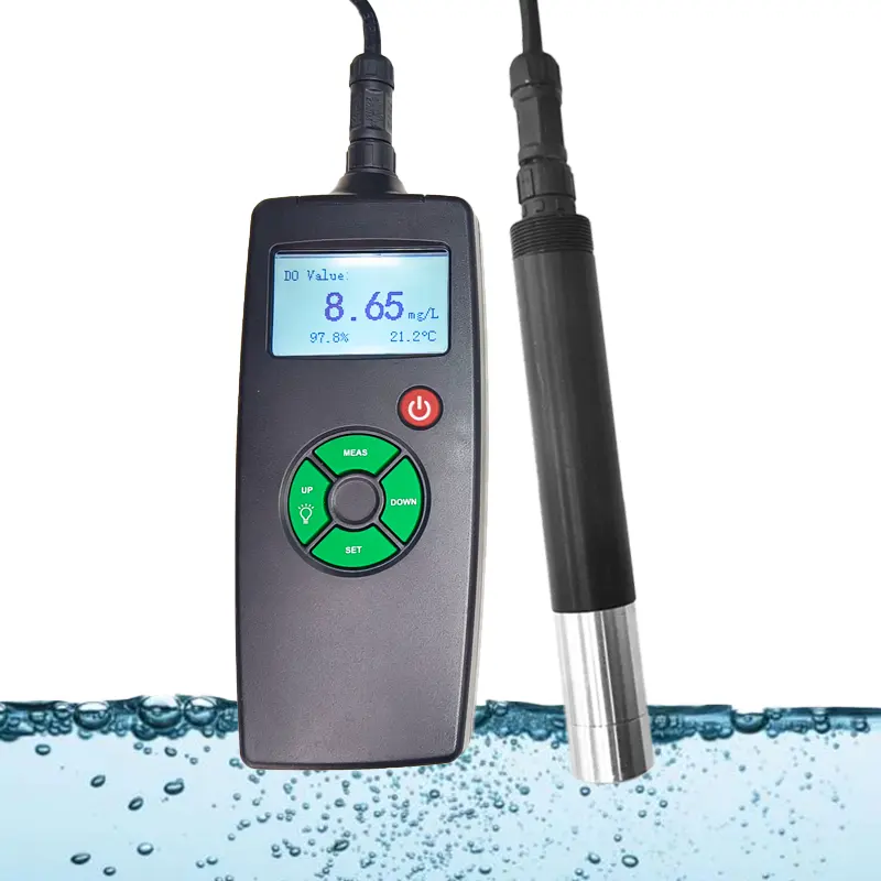 Automatic Portable RS485 Dissolved Oxygen Analyzer Industrial DO Meter  For Pond Water And Aquarium